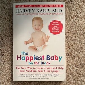 The Happiest Baby on the Block by Harvey Karp, M.D. - White Cover